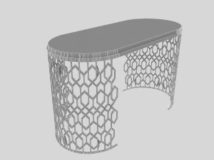 metal table 1 3D Model