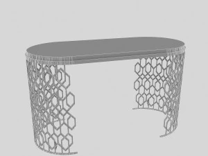 metal table 1 3D Model