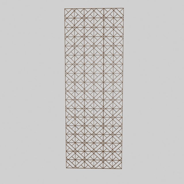 hexagonal separator and panel 3D मॉडल .c4d .max .obj .3ds .fbx .stl .blend 