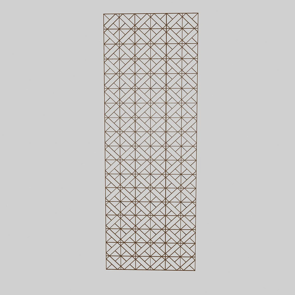 hexagonal separator and panel 3D Model .c4d .max .obj .3ds .fbx .stl .blend 