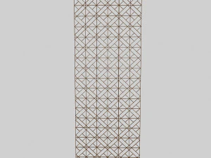 separatore e pannello esagonali Modello 3D