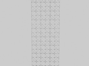 hexagonal separator and panel 3D मॉडल