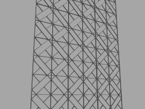 hexagonal separator and panel 3D मॉडल