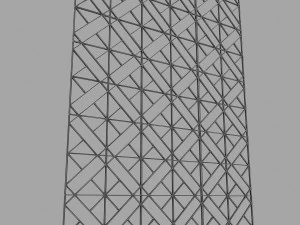 hexagonal separator and panel 3D Model