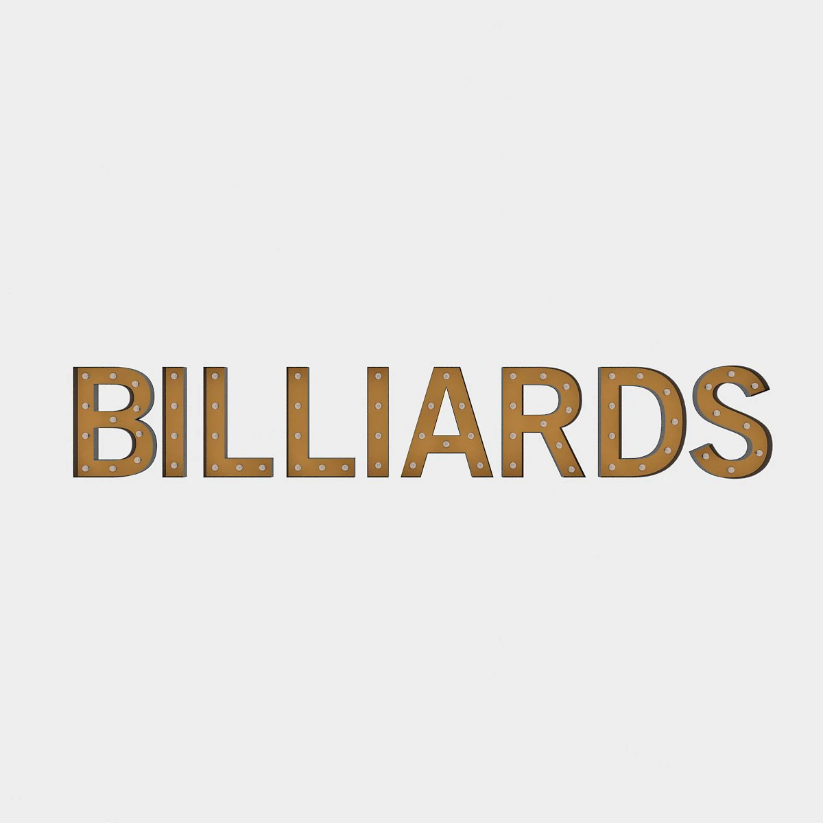bllard sign with bulb 3D Model .c4d .max .obj .3ds .fbx .stl .blend 
