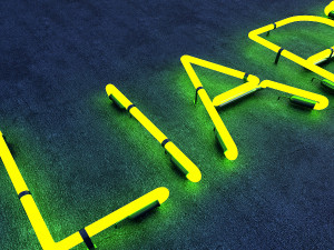 bllards neon sign Modelo 3D