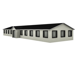 modern building 1 Modelo 3D