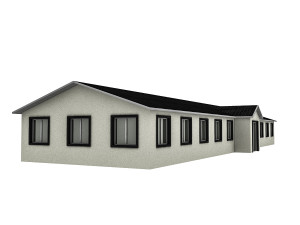 modern building 1 3D 모델