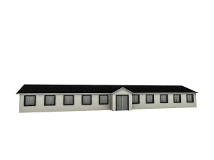 modern building 1 3D 모델