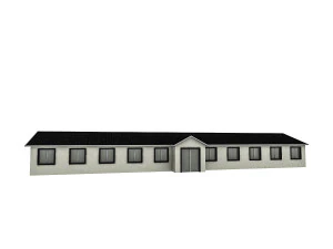 modern building 1 3D Model