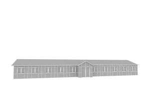 modern building 1 3D 모델