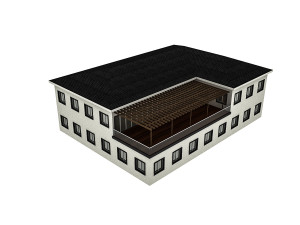 modern building 2 3D मॉडल