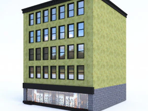 3d buildings city set 3D Model