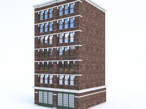3d buildings city set 3D मॉडल