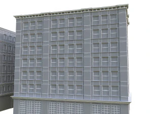 3d buildings city set 3D Model