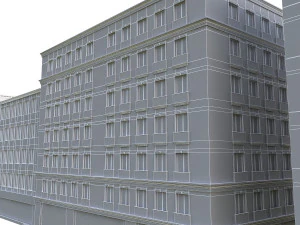 3d buildings city set 3D Model
