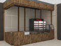 3D Cafe Model Modello 3D