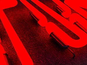 coffee time neon sign 3D Model