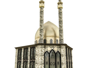 arab mosque 3D Model