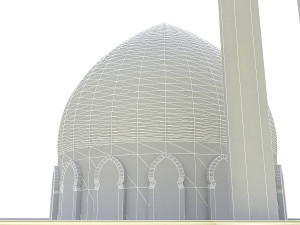 arab mosque 3D Model