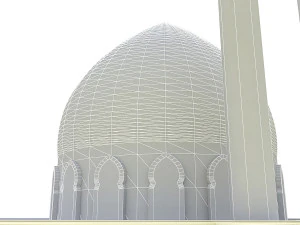 arab mosque 3D Model