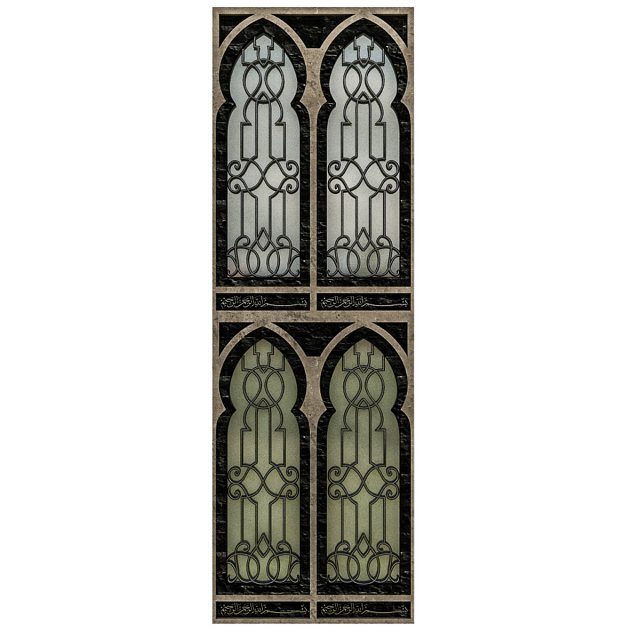 mosque window Model 3D .c4d .max .obj .3ds .fbx .stl .blend 