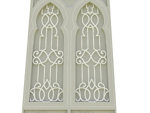 mosque window Model 3D
