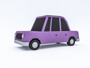cartoon vehicle set 3D मॉडल
