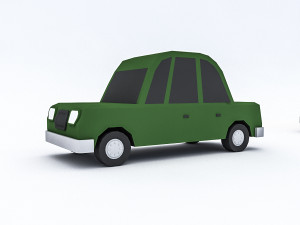 cartoon vehicle set 3D मॉडल