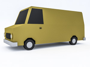 cartoon vehicle set 3D मॉडल