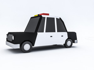 cartoon vehicle set 3D मॉडल