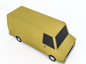 cartoon vehicle set 3D मॉडल