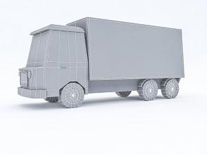 cartoon vehicle set 3D मॉडल