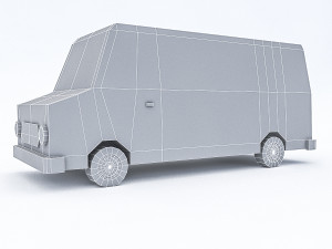 cartoon vehicle set 3D मॉडल