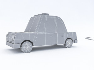 cartoon vehicle set 3D मॉडल