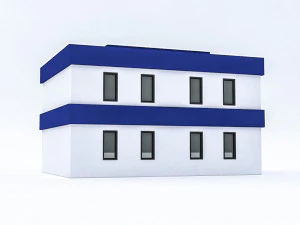 cartoon boildings pack 3D Model