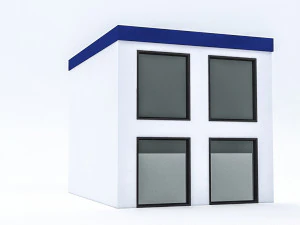 cartoon boildings pack 3D Model