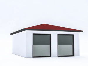 cartoon boildings pack 3D Model