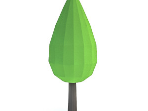 cartoon tree 3D Model