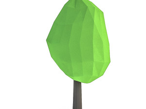 cartoon tree 3D Model