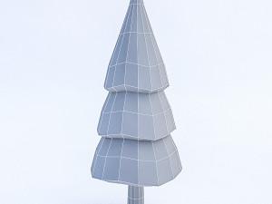 cartoon tree 3D Model