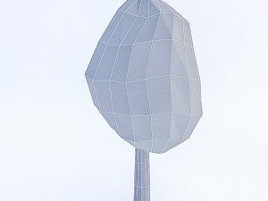 cartoon tree 3D Model