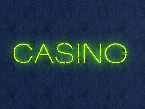 casino neon sign 3D मॉडल