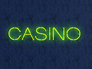 casino neon sign 3D Model