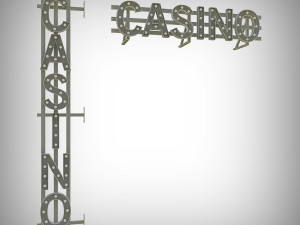 casinor bulb sign 3D Model