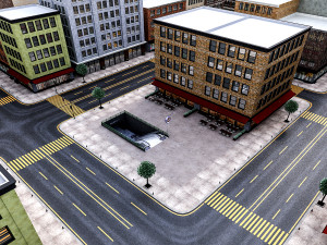 modular city 3Dモデル