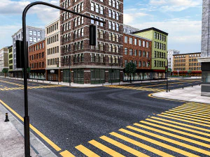 modular city 3D Model