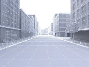 modular city 3D Model