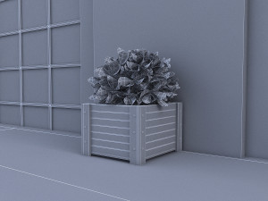 modular city 3Dモデル