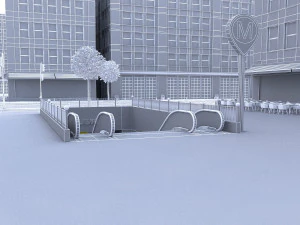 modular city 3D Model